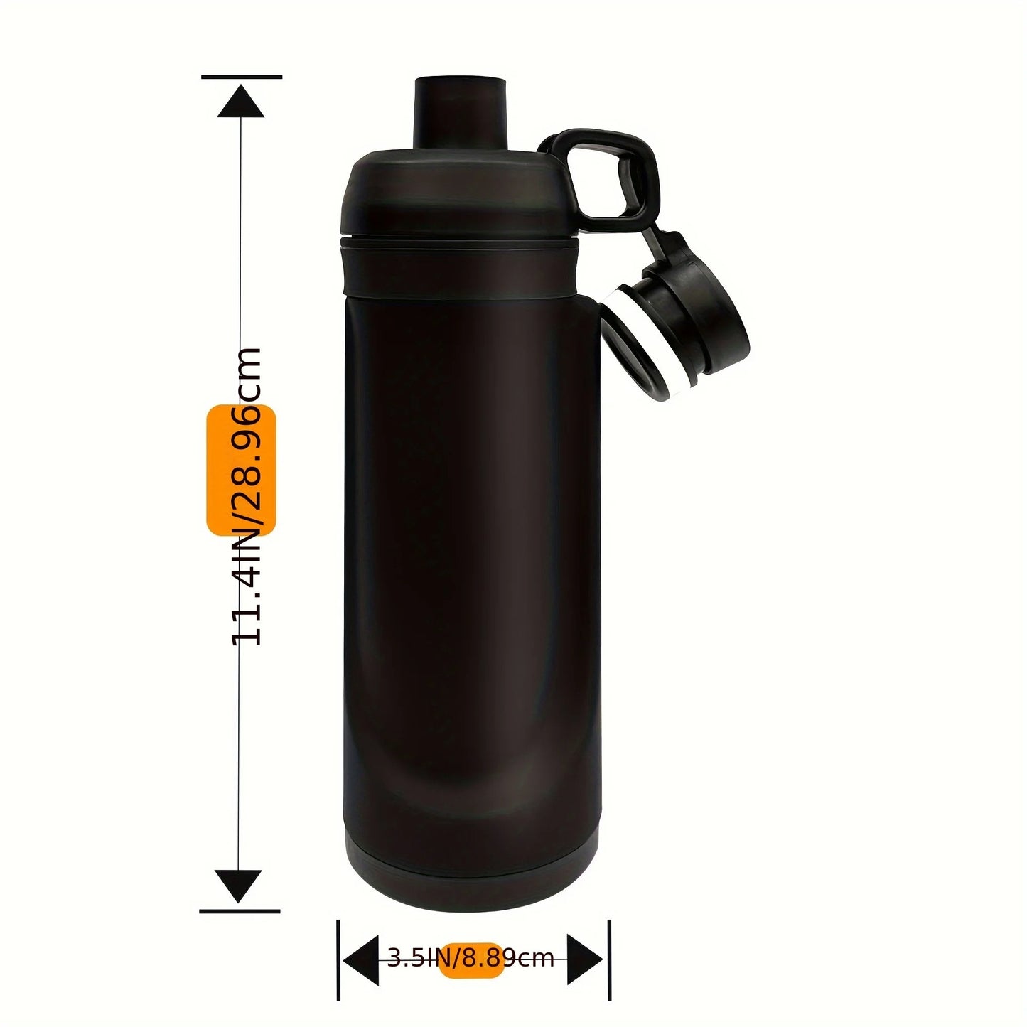 Stealth Water Bottle with Hidden Compartment