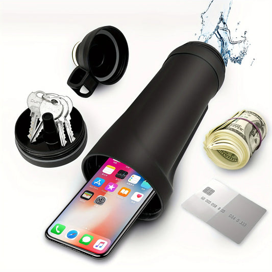 Stealth Water Bottle with Hidden Compartment