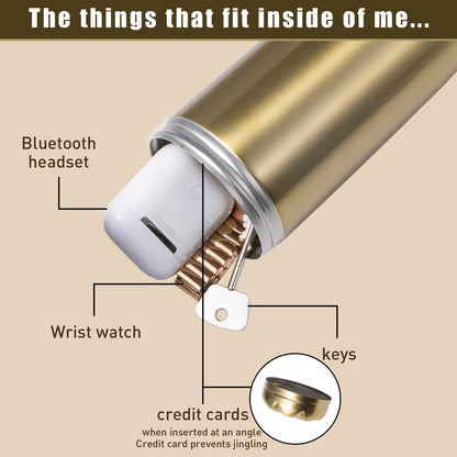 SecretBottle™ – Water Bottle with Hidden Safe Compartment