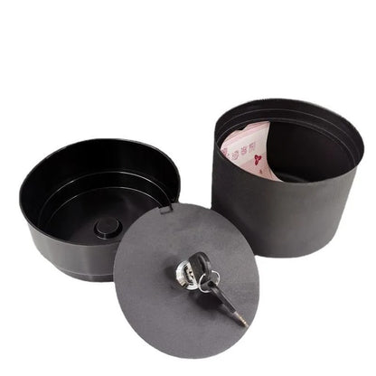 SecretPot™ – Flower Pot with Hidden Safe & Key Lock