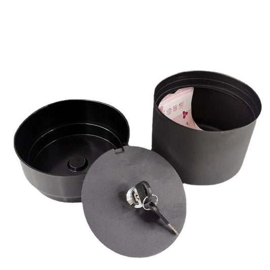 SecretPot™ – Flower Pot with Hidden Safe & Key Lock